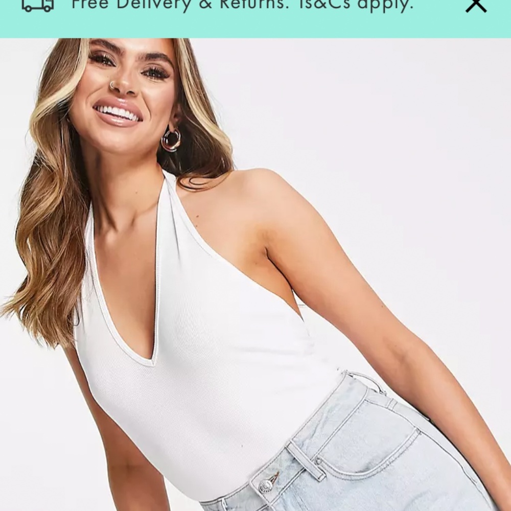 ASOS White bodysuit